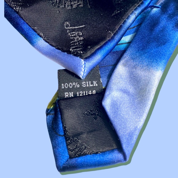 J. Garcia Vintage Necktie 100% Silk Menswear Tie - Picture 8 of 16